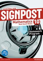 Australian Signpost Mathematics New South Wales 10 (5.1-5.3) Homework Program : Australian Signpost Mathematics New South Wales - David Barton