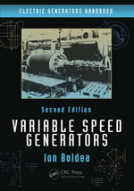 Variable Speed Generators - Ion Boldea