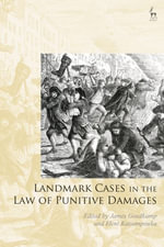 Landmark Cases in the Law of Punitive Damages : Landmark Cases - Dr Eleni  Katsampouka
