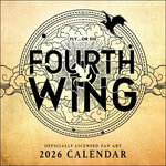 Fourth Wing Officially Licensed Fan Art 2026 Wall Calendar - LLC Entangled Publishing