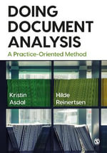 Doing Document Analysis : A Practice-Oriented Method - Kristin Asdal