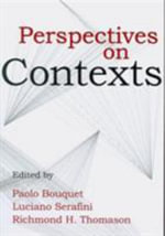 Perspectives on Contexts : Lecture Notes - Paolo Bouquet
