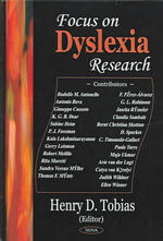 Focus on Dyslexia Research - Henry D Tobias