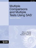 Multiple Comparisons and Multiple Tests Using SAS, Second Edition - Ph.D. Peter H. Westfall