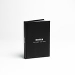 Black Mini Notebook : Dot Grid Paper - TENEUES PUBLISHING