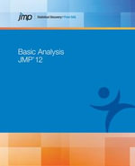 JMP 12 Basic Analysis - SAS Institute