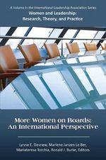 More Women on Boards : An International Perspective (hc) - Lynne E. Devnew