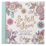 Be Still - Adult Coloring Book - Christian Art Publishers