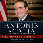 A Matter of Interpretation : Federal Courts and the Law - Antonin Scalia