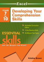 Excel Essential Skills: Developing Your Comprehension Skills: Years 7-10 : Excel Essential Skills Ser. - Excel