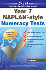 Excel NAPLAN-style Numeracy Tests : Year 7 - Excel