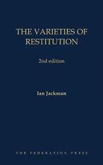 The Varieties of Restitution : 2nd edition - Ian Jackman