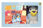Bluey: Mini Bluey and Bluey Toy Box Set : Book and Plush Toy Gift for Little Bluey Fans - Bluey