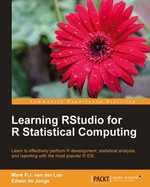 Learning RStudio for R Statistical Computing - Mark van derLoo
