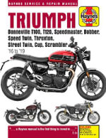 Triumph Bonneville T100, T120, Speedmaster, Bobber, Speed Twin, Thruxton, Street Twin, Cup, Scrambler (16 to 19) : 16 to 19 - Matthew Coombs