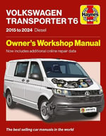 Volkswagen Transporter T6 2015 to 2024 Diesel : Owners Workshop Manual - Now includes additional online repair data - Haynes Group Ltd