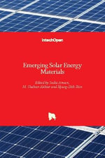 Emerging Solar Energy Materials - Sadia Ameen