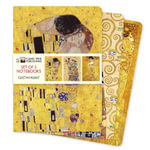 Standard Notebooks #11 : Gustav Klimt (Set of 3) - FLAME TREE STUDIO