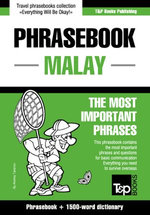 English-Malay phrasebook and 1500-word dictionary - Andrey Taranov