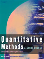 Quantitative Methods : Short Course - Jon Curwin