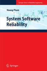 System Software Reliability - Hoang Pham
