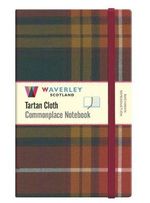 Buchanan Reproduction Tartan Cloth Large Hardcover Waverley Notebook : Waverley Scotland Tartan Cloth Large Notebook - Waverley