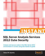 Instant SQL Server Analysis Services 2012 Cube Security - Satya Shyam K Jayanty