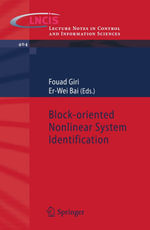 Block-oriented Nonlinear System Identification - Fouad Giri