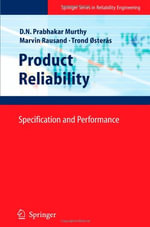 Springer Reliability Engineering : Specification and Performance - D. N. Prabhakar Murthy