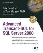 Advanced Transact-SQL for SQL Server 2000 : APRESSPOD - Itzik Ben-Gan