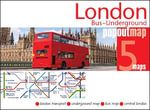 London Bus and Underground PopOut Map : Pocket-size, pop up map showing London's bus network and entire tube network - PopOut Maps