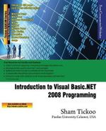 Introduction to Visual Basic.NET 2008 Programming - Prof Sham Tickoo Purdue Univ