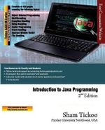 Introduction to Java Programming, 2nd Edition - Prof Sham Purdue University Northwest