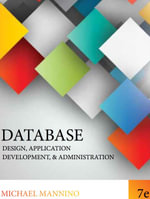 Database Design, Application Development & Administration - Mannino