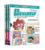 P.I. Butterfly Box Set (Gone Guppy, Birthday Bandit, Disappearing Daisy) for Curious Kids Ages 611, Interactive Kids Mystery Early Graphic Novel Gift Set - Karen Kilpatrick