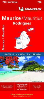 Maurice (Mauritius) - Michelin National Map 740 : Michelin Maps - Michelin