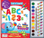 Preschool Abc/123 Deluxe Poster Paint & Color - Phidal Publishing