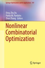 Nonlinear Combinatorial Optimization : Mathematics and Statistics (R0) - Author