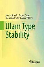 Ulam Type Stability - Janusz Brzd?k
