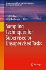 Sampling Techniques for Supervised or Unsupervised Tasks : Engineering (R0) - Frédéric Ros