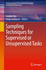 Sampling Techniques for Supervised or Unsupervised Tasks : Engineering (R0) - Frédéric Ros