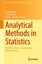Analytical Methods in Statistics : AMISTAT, Liberec, Czech Republic, September 2019 - Matú Maciak