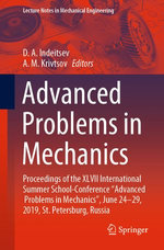 Advanced Problems in Mechanics : Proceedings of the XLVII International Summer School-Conference 