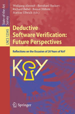 Deductive Software Verification: Future Perspectives : Reflections on the Occasion of 20 Years of KeY - Wolfgang Ahrendt