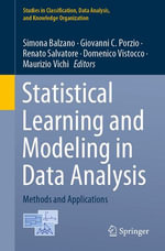 Statistical Learning and Modeling in Data Analysis : Methods and Applications - Simona Balzano