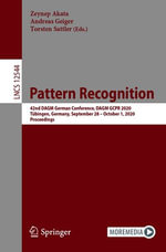 Pattern Recognition : 42nd DAGM German Conference, DAGM GCPR 2020, Tubingen, Germany, September 28 - October 1, 2020, Proceedings - Zeynep Akata
