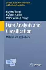 Data Analysis and Classification : Methods and Applications - Krzysztof Jajuga