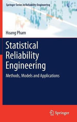 Springer Reliability Engineering : Methods, Models and Applications - Hoang Pham