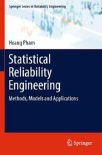 Springer Reliability Engineering : Methods, Models and Applications - Hoang Pham