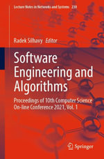 Software Engineering and Algorithms : Proceedings of 10th Computer Science On-line Conference 2021, Vol. 1 - Author
